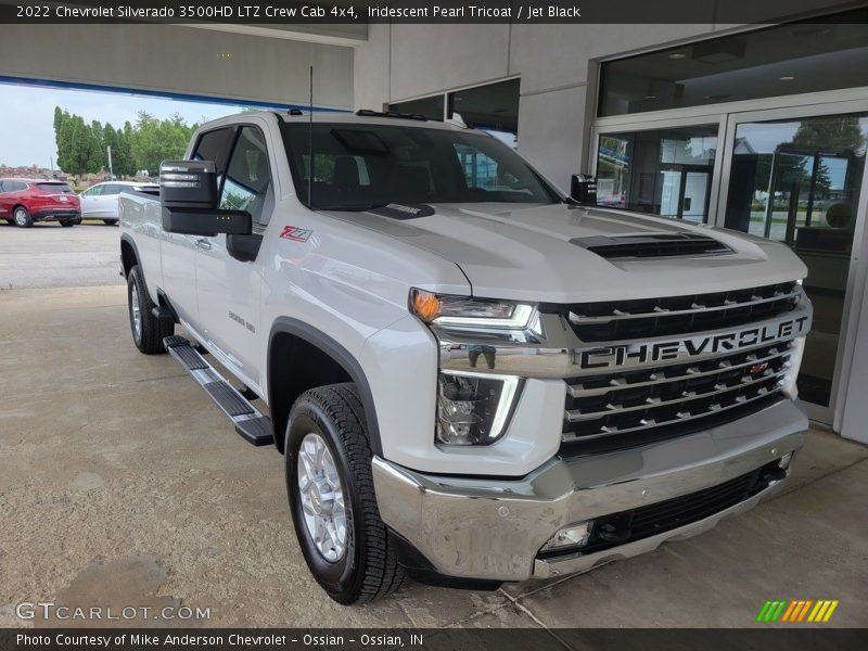 Iridescent Pearl Tricoat / Jet Black 2022 Chevrolet Silverado 3500HD LTZ Crew Cab 4x4