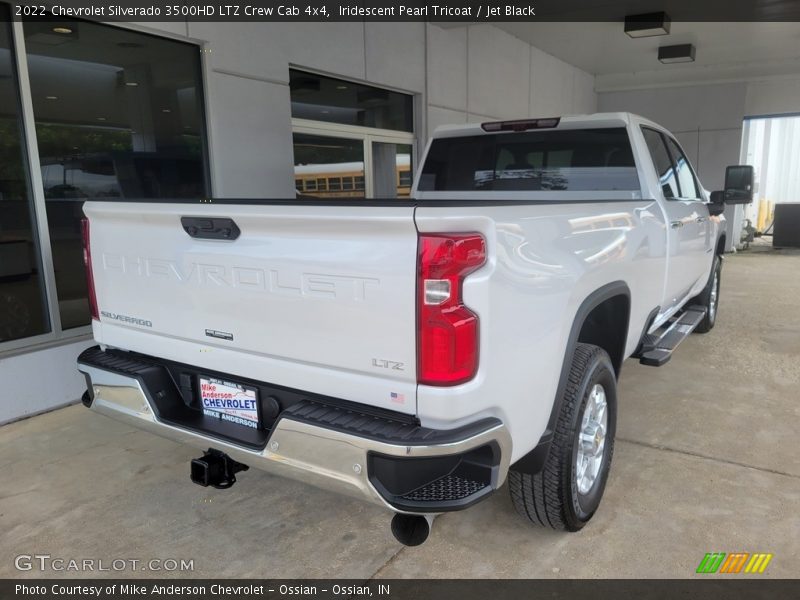 Iridescent Pearl Tricoat / Jet Black 2022 Chevrolet Silverado 3500HD LTZ Crew Cab 4x4