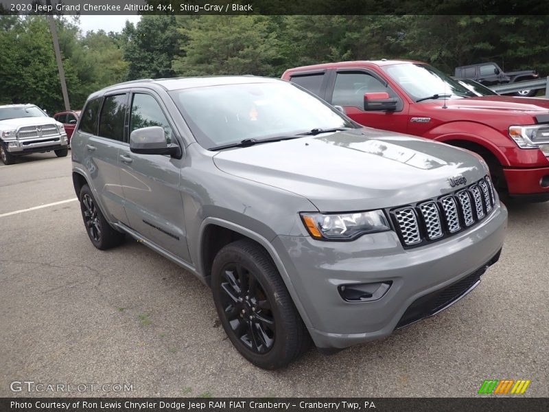 Sting-Gray / Black 2020 Jeep Grand Cherokee Altitude 4x4