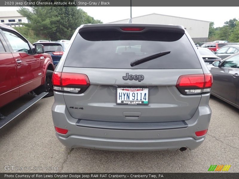 Sting-Gray / Black 2020 Jeep Grand Cherokee Altitude 4x4