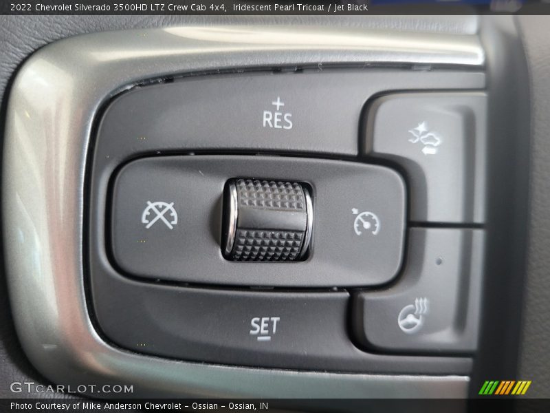 Iridescent Pearl Tricoat / Jet Black 2022 Chevrolet Silverado 3500HD LTZ Crew Cab 4x4