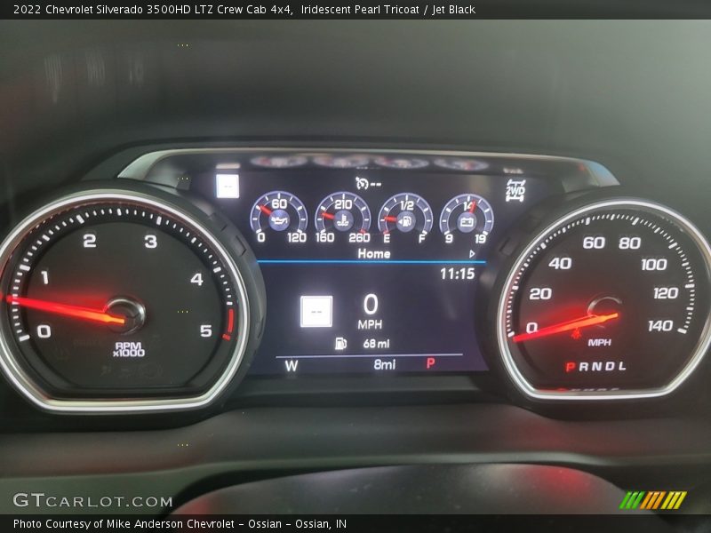 Iridescent Pearl Tricoat / Jet Black 2022 Chevrolet Silverado 3500HD LTZ Crew Cab 4x4