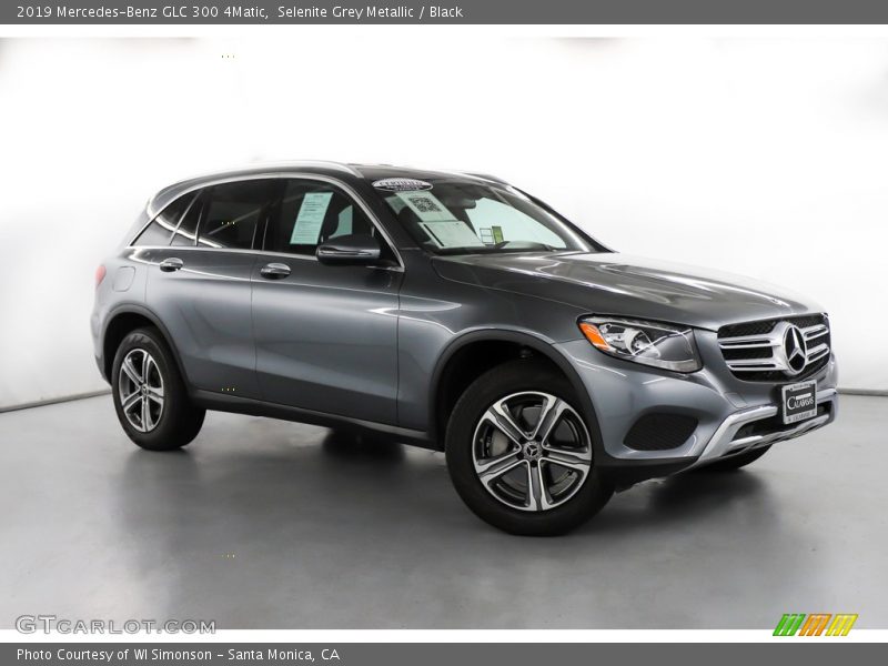 Selenite Grey Metallic / Black 2019 Mercedes-Benz GLC 300 4Matic