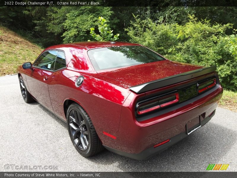 Octane Red Pearl / Black 2022 Dodge Challenger R/T