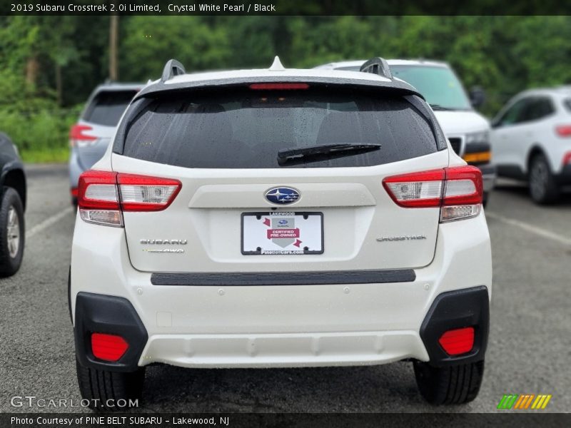 Crystal White Pearl / Black 2019 Subaru Crosstrek 2.0i Limited