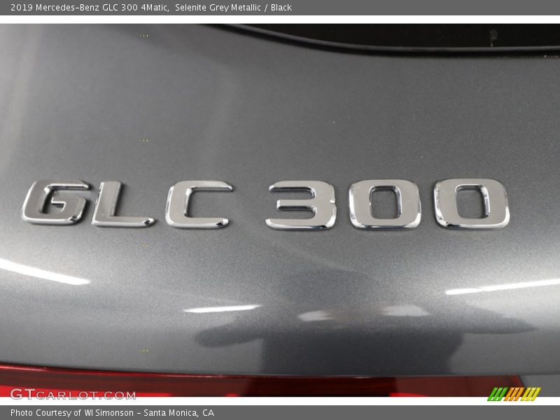 Selenite Grey Metallic / Black 2019 Mercedes-Benz GLC 300 4Matic