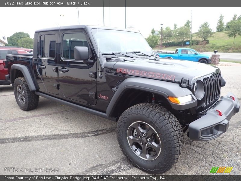 Black / Black 2022 Jeep Gladiator Rubicon 4x4
