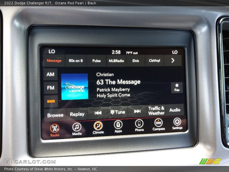 Octane Red Pearl / Black 2022 Dodge Challenger R/T