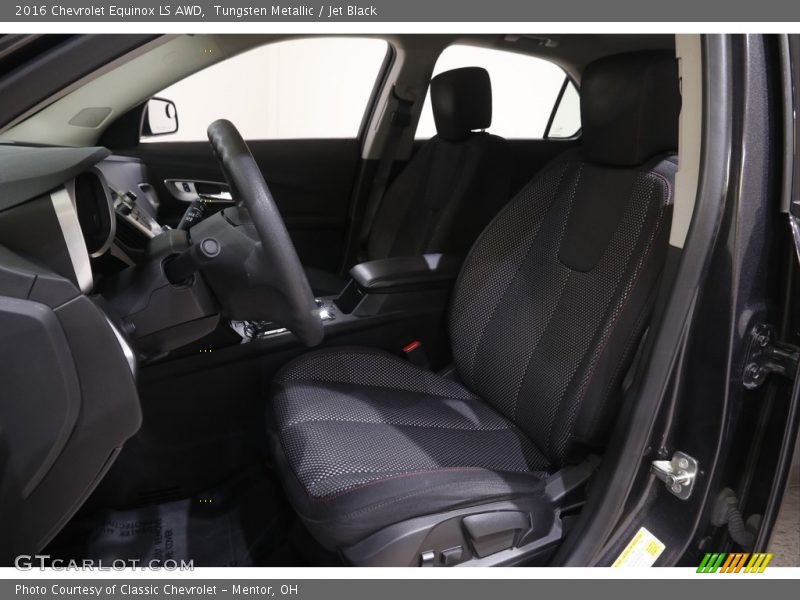 Tungsten Metallic / Jet Black 2016 Chevrolet Equinox LS AWD