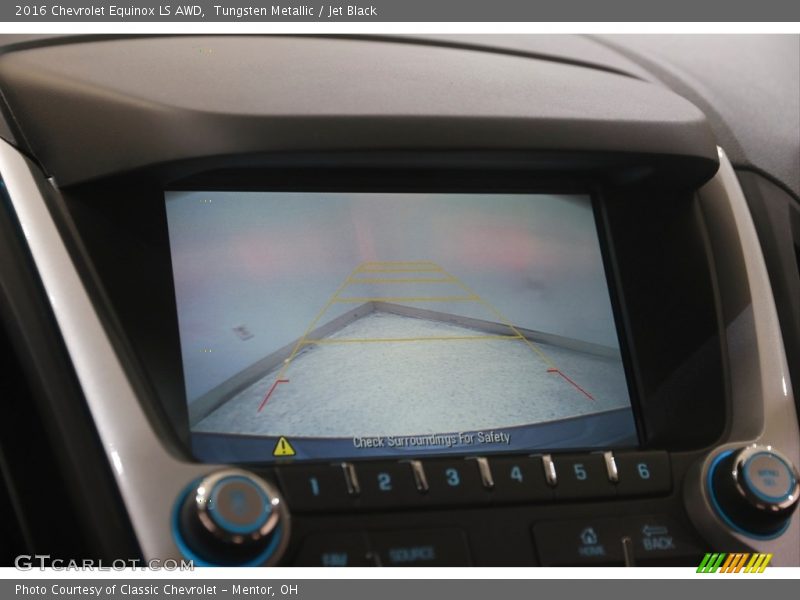 Tungsten Metallic / Jet Black 2016 Chevrolet Equinox LS AWD