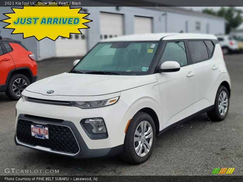 Snow White Pearl / Black 2021 Kia Soul LX