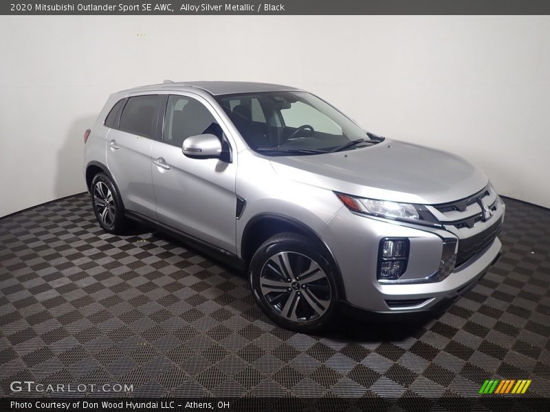 Alloy Silver Metallic / Black 2020 Mitsubishi Outlander Sport SE AWC