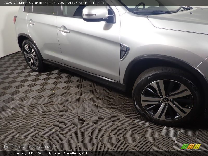 Alloy Silver Metallic / Black 2020 Mitsubishi Outlander Sport SE AWC