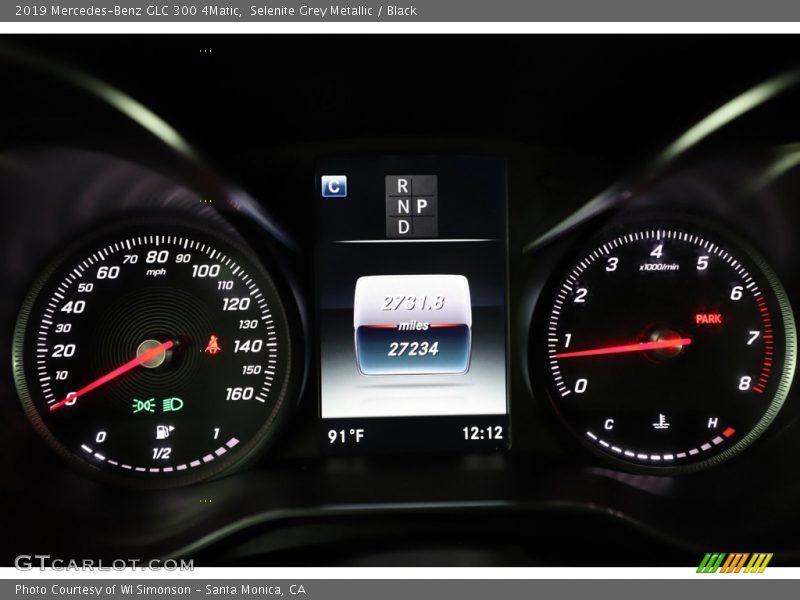 Selenite Grey Metallic / Black 2019 Mercedes-Benz GLC 300 4Matic