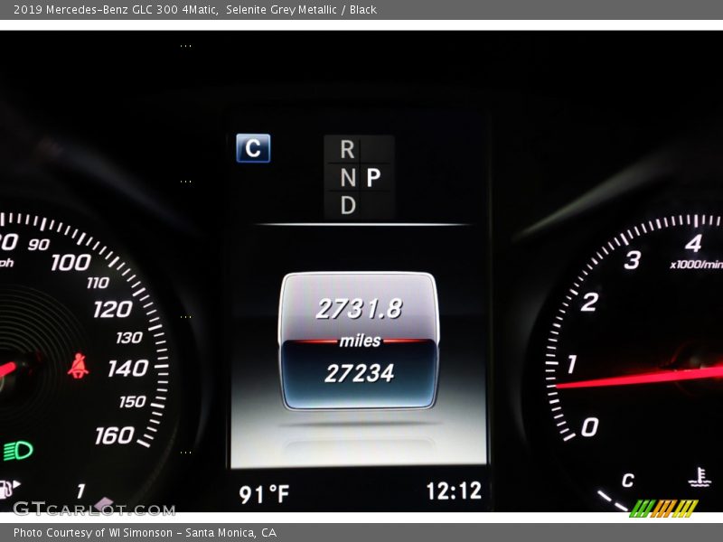 Selenite Grey Metallic / Black 2019 Mercedes-Benz GLC 300 4Matic