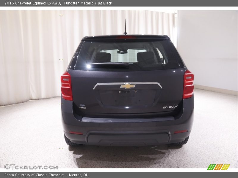 Tungsten Metallic / Jet Black 2016 Chevrolet Equinox LS AWD