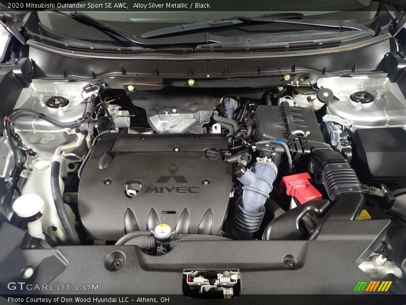 Alloy Silver Metallic / Black 2020 Mitsubishi Outlander Sport SE AWC