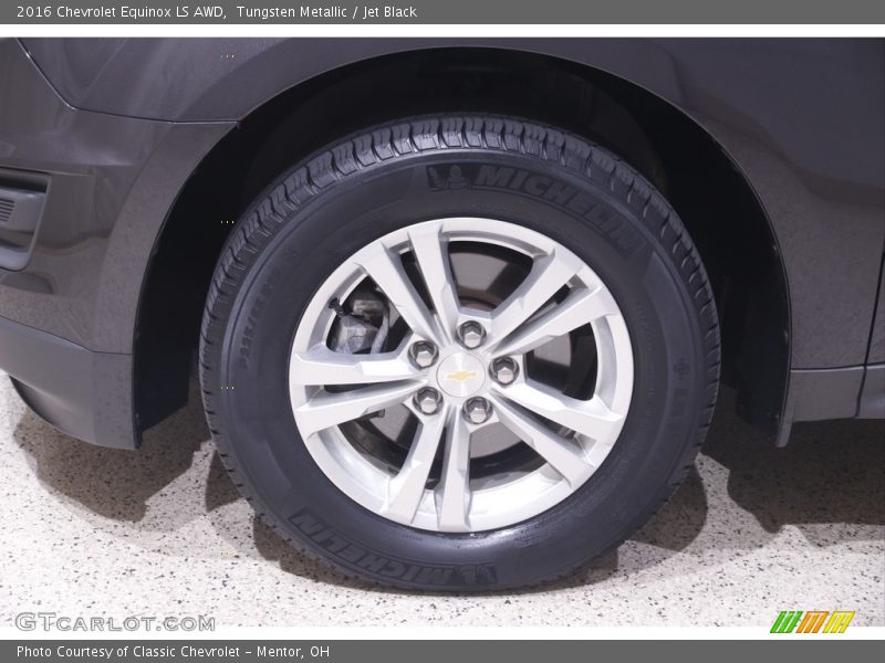 Tungsten Metallic / Jet Black 2016 Chevrolet Equinox LS AWD