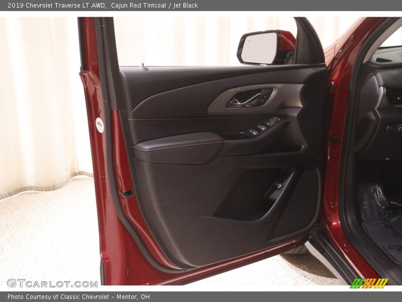 Cajun Red Tintcoat / Jet Black 2019 Chevrolet Traverse LT AWD