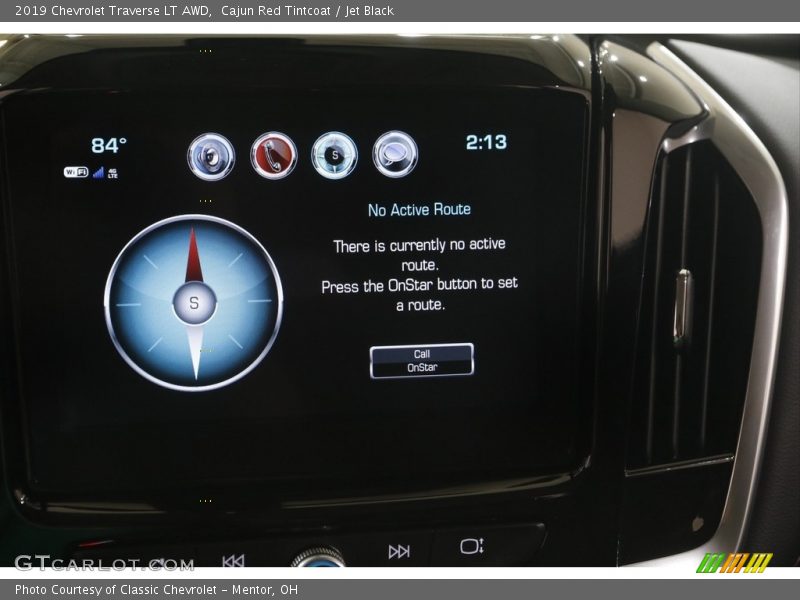 Cajun Red Tintcoat / Jet Black 2019 Chevrolet Traverse LT AWD