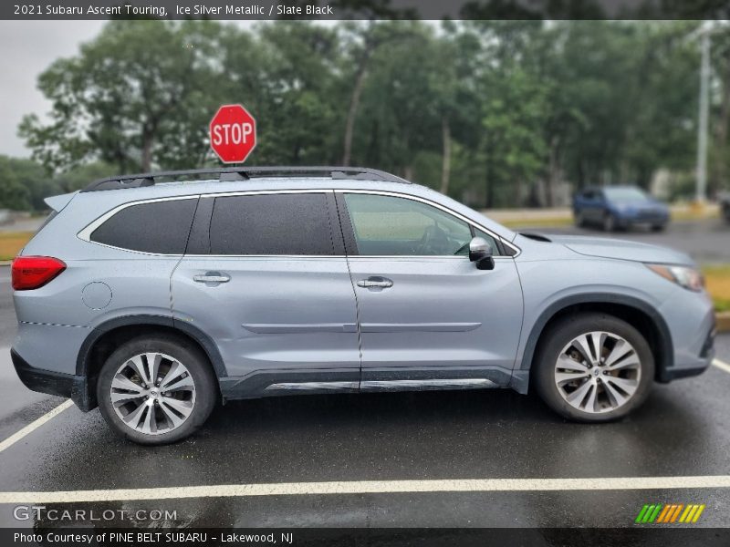 Ice Silver Metallic / Slate Black 2021 Subaru Ascent Touring
