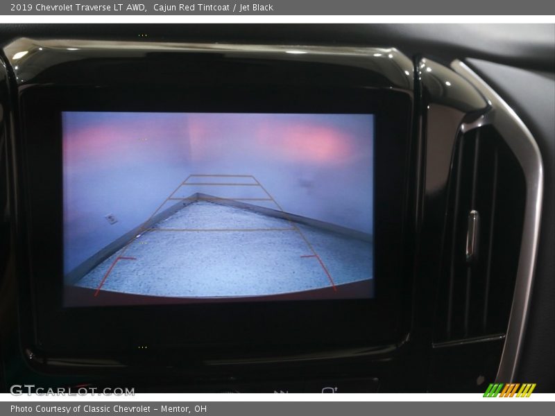 Cajun Red Tintcoat / Jet Black 2019 Chevrolet Traverse LT AWD
