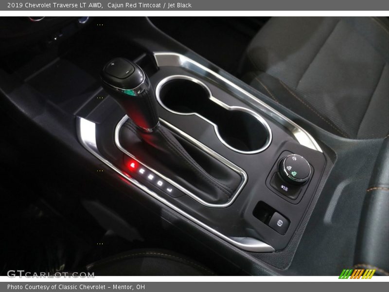 Cajun Red Tintcoat / Jet Black 2019 Chevrolet Traverse LT AWD