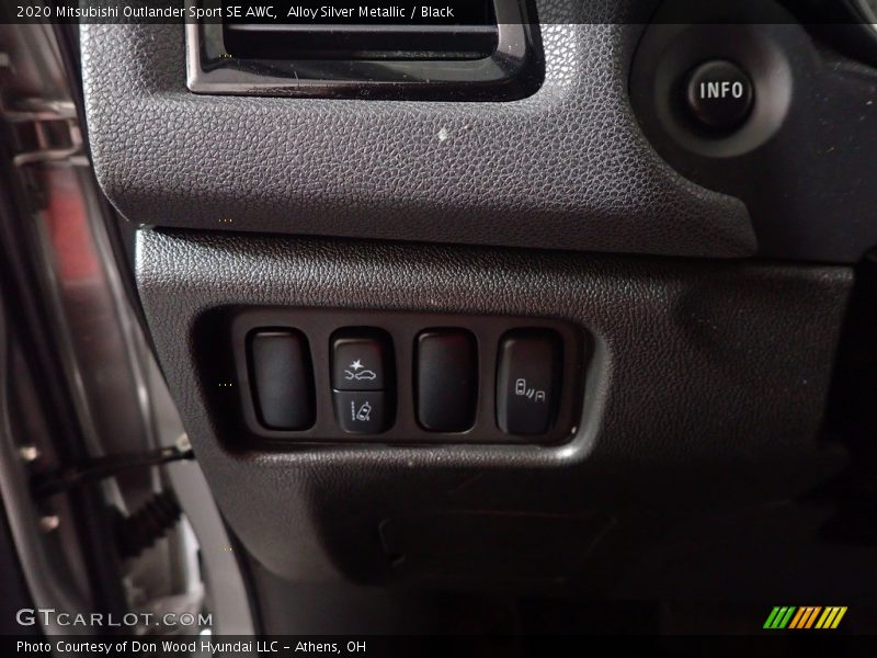 Alloy Silver Metallic / Black 2020 Mitsubishi Outlander Sport SE AWC