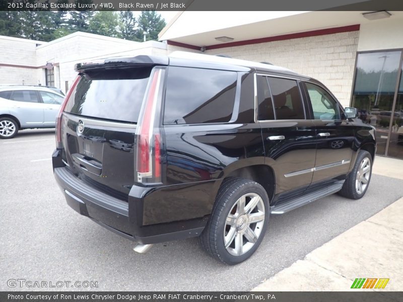 Black Raven / Jet Black 2015 Cadillac Escalade Luxury 4WD