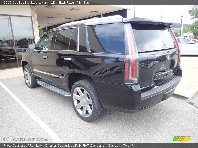 Black Raven / Jet Black 2015 Cadillac Escalade Luxury 4WD