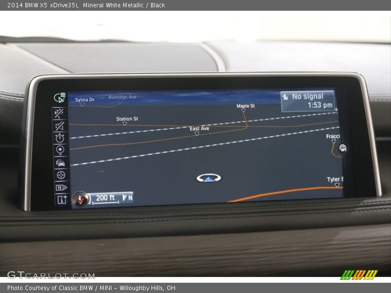 Mineral White Metallic / Black 2014 BMW X5 xDrive35i