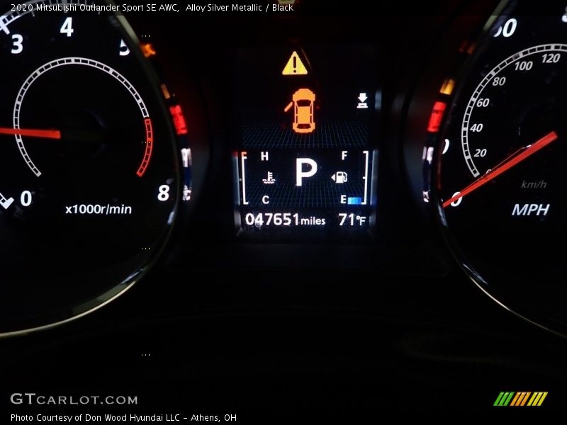 Alloy Silver Metallic / Black 2020 Mitsubishi Outlander Sport SE AWC