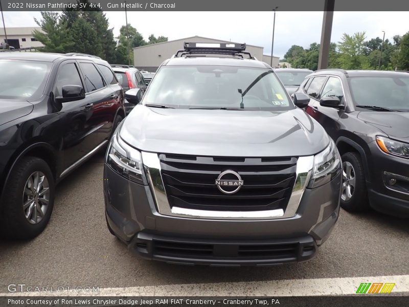 Gun Metallic / Charcoal 2022 Nissan Pathfinder SV 4x4