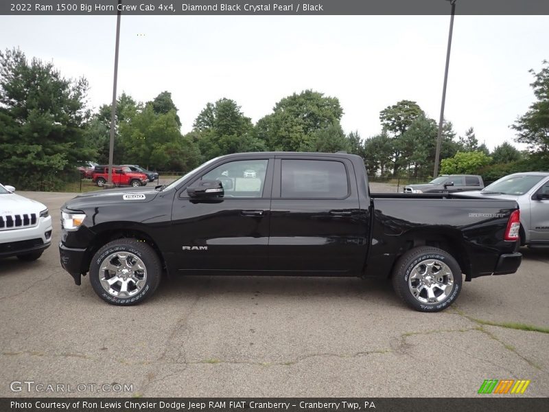  2022 1500 Big Horn Crew Cab 4x4 Diamond Black Crystal Pearl