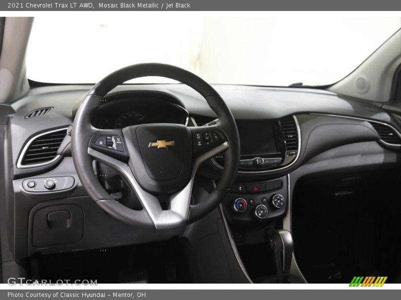 Mosaic Black Metallic / Jet Black 2021 Chevrolet Trax LT AWD