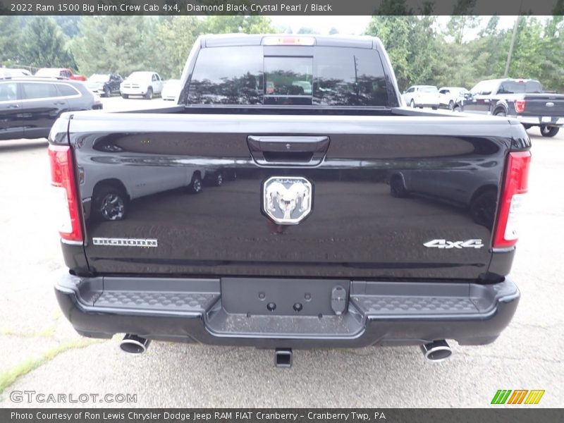 Diamond Black Crystal Pearl / Black 2022 Ram 1500 Big Horn Crew Cab 4x4