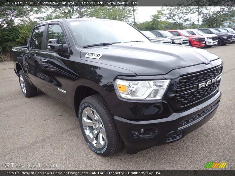 Diamond Black Crystal Pearl / Black 2022 Ram 1500 Big Horn Crew Cab 4x4