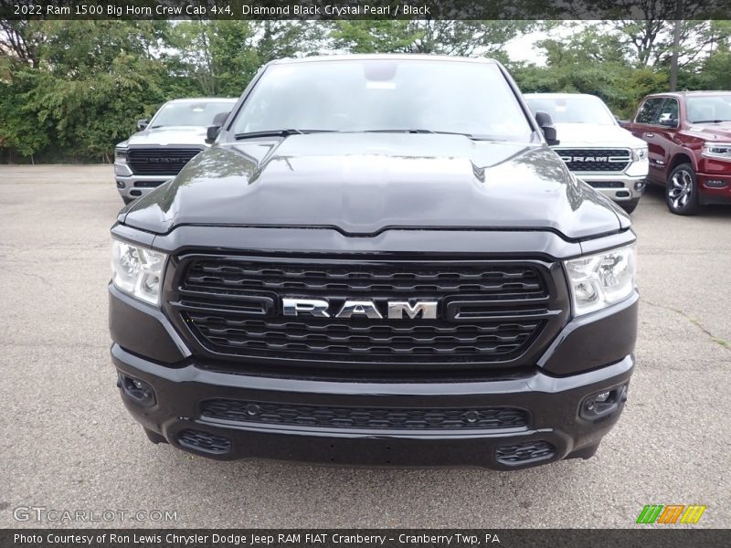 Diamond Black Crystal Pearl / Black 2022 Ram 1500 Big Horn Crew Cab 4x4