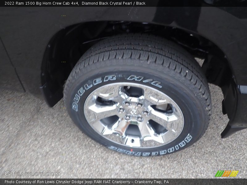 Diamond Black Crystal Pearl / Black 2022 Ram 1500 Big Horn Crew Cab 4x4