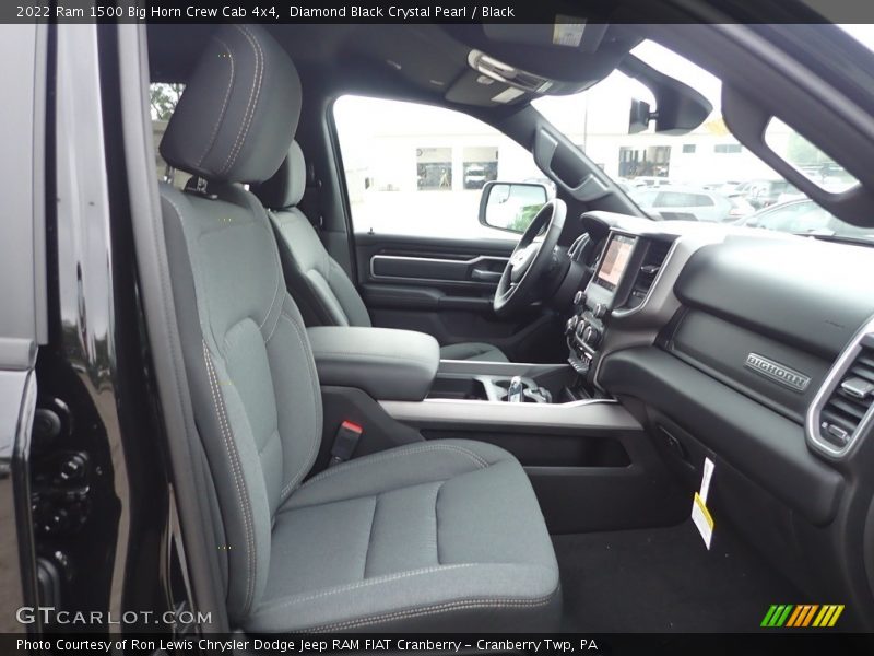 Diamond Black Crystal Pearl / Black 2022 Ram 1500 Big Horn Crew Cab 4x4