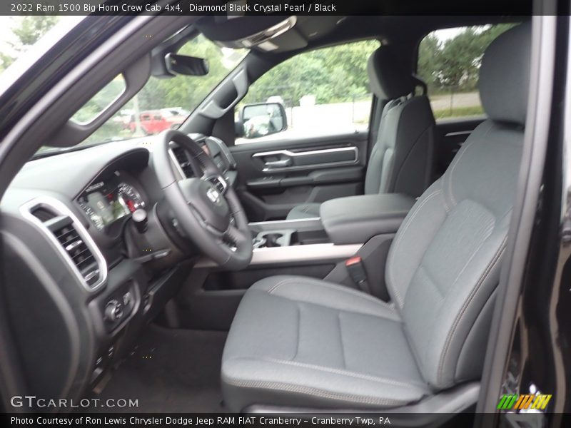 Diamond Black Crystal Pearl / Black 2022 Ram 1500 Big Horn Crew Cab 4x4