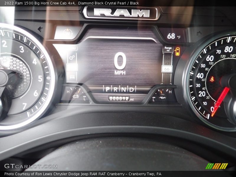 Diamond Black Crystal Pearl / Black 2022 Ram 1500 Big Horn Crew Cab 4x4