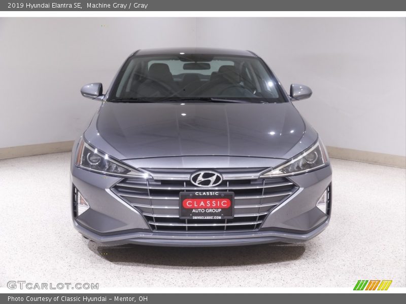 Machine Gray / Gray 2019 Hyundai Elantra SE