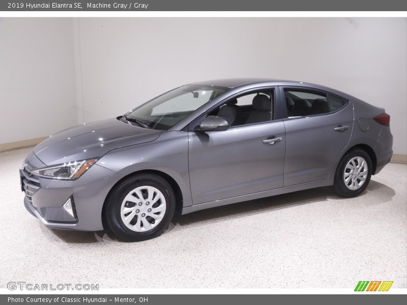 Machine Gray / Gray 2019 Hyundai Elantra SE