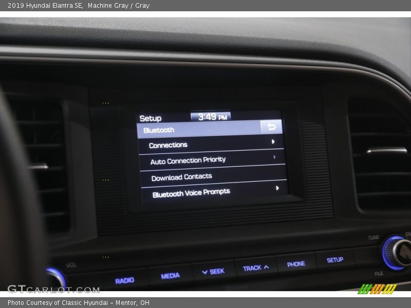 Machine Gray / Gray 2019 Hyundai Elantra SE