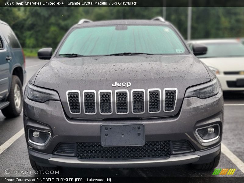 Granite Crystal Metallic / Ski Gray/Black 2020 Jeep Cherokee Limited 4x4