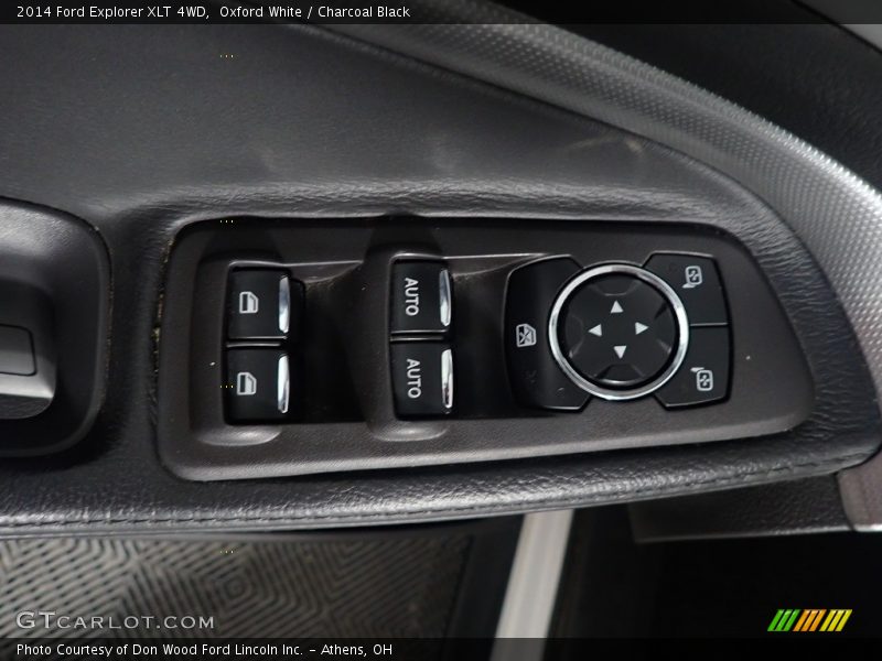 Oxford White / Charcoal Black 2014 Ford Explorer XLT 4WD
