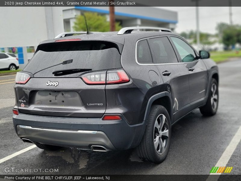 Granite Crystal Metallic / Ski Gray/Black 2020 Jeep Cherokee Limited 4x4