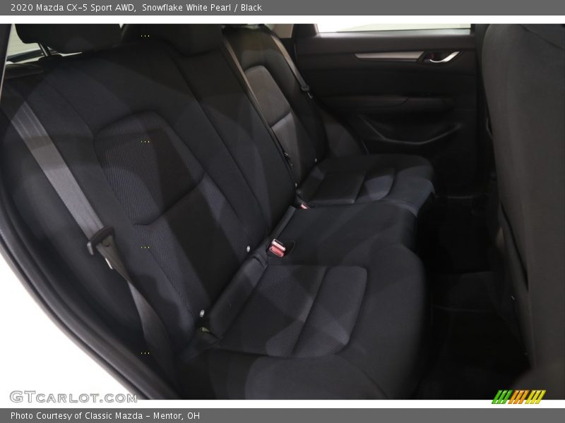 Snowflake White Pearl / Black 2020 Mazda CX-5 Sport AWD
