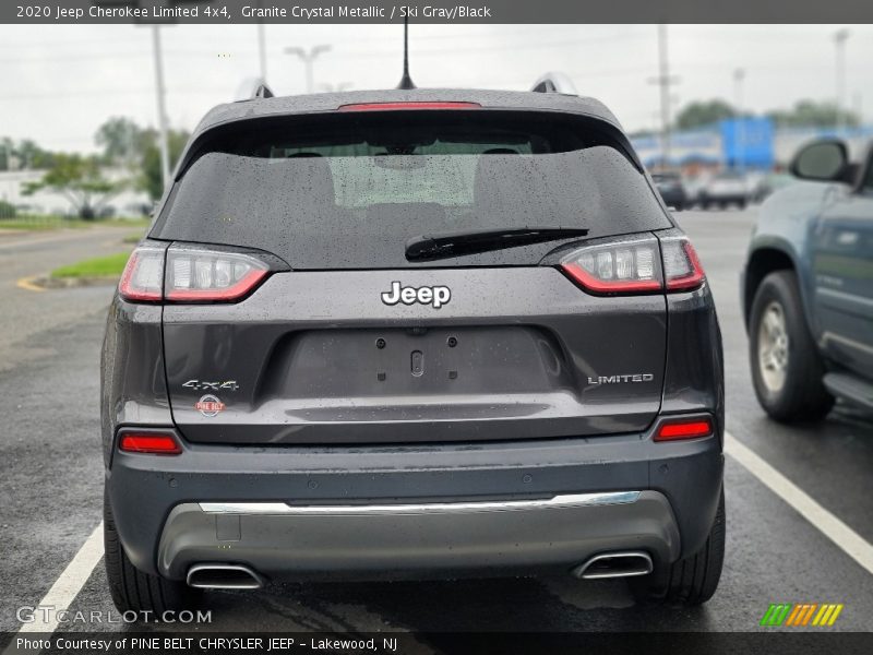 Granite Crystal Metallic / Ski Gray/Black 2020 Jeep Cherokee Limited 4x4